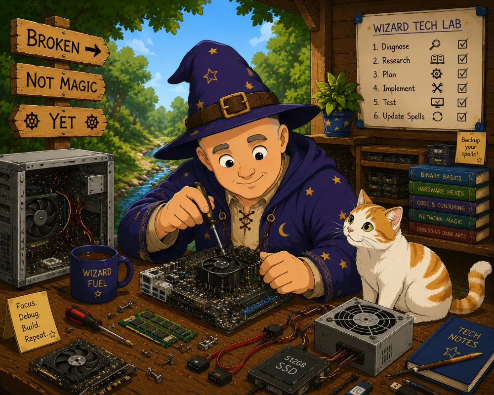 Danny the tech-wizard